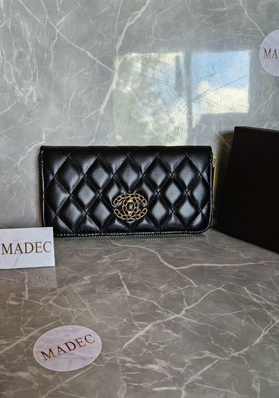 Billetera Chanel Negra