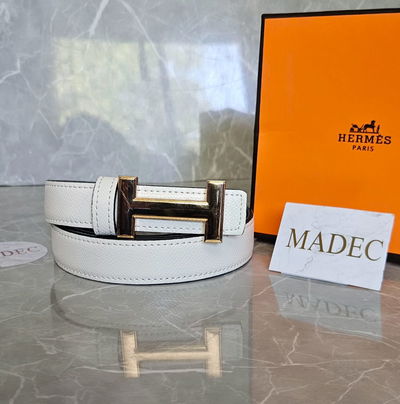 Cinto Hermes Blanco 