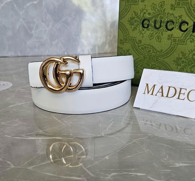 Cinto Gucci Blanco 