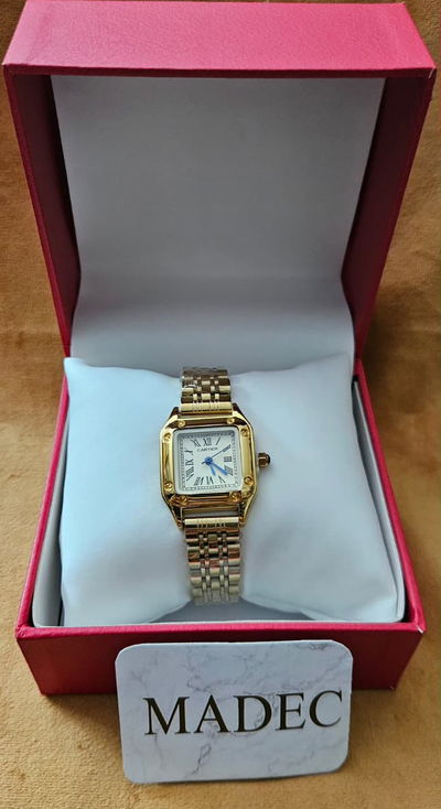 Reloj Cartier Dorado