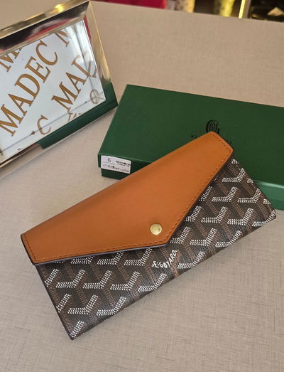 Billetera Goyard Marrón