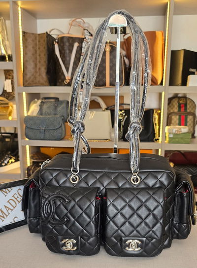 Bolso Chanel Negro Grande
