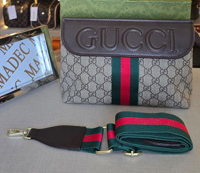 Cartera/Bandolera Gucci Solapa Marron