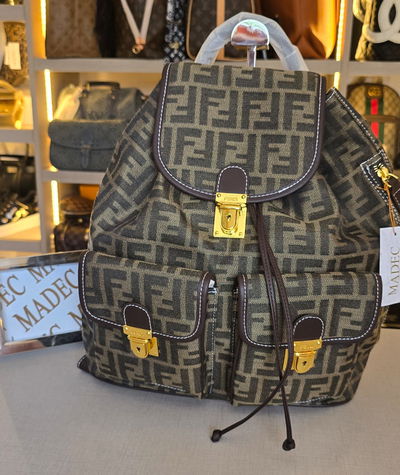 Mochila Fendi Marron 