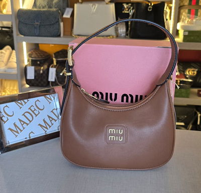 Cartera MiuMiu Marrón