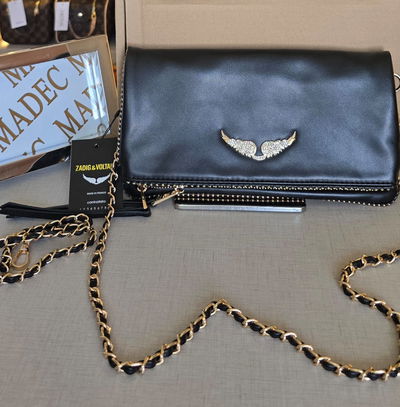 Sobre Zadig Negro Cadena Bronce