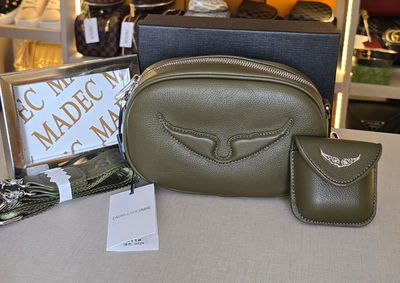 Bandolera Zadig Verde Militar 