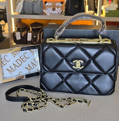 Cartera Chanel Negra Premium