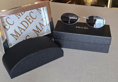 Gafas Prada Plata 