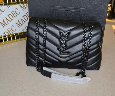 Cartera Yves Saint Laurent Total Black 