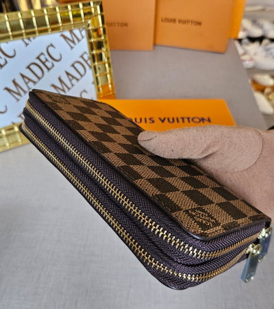 Billetera Dama Louis Vuitton Doble Cierre