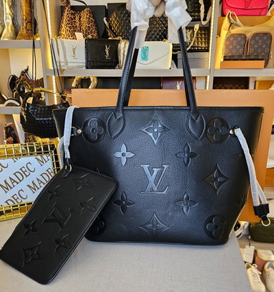 Cartera Neverfull Louis Vuitton Black