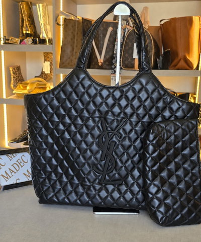 Cartera Yves Saint Laurent Maxi Tote Bag Total Black