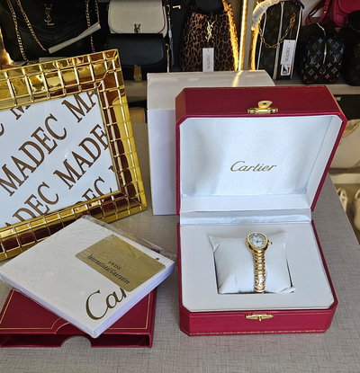 Reloj Cartier Dorado