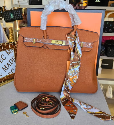 Cartera Hermes Marrón