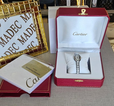 Reloj Cartier Plateado