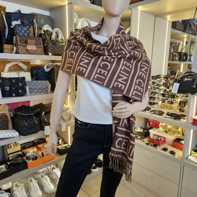 Pashmina Celine Marrón / Beige
