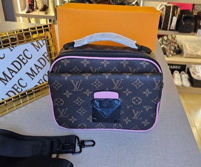 Morral Louis Vuitton Monograma/Rosa
