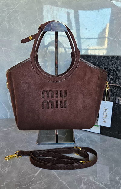 MiuMiu Gamuzada Marron 
