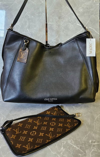 Cartera Louis Vuitton NeverFull Negra 