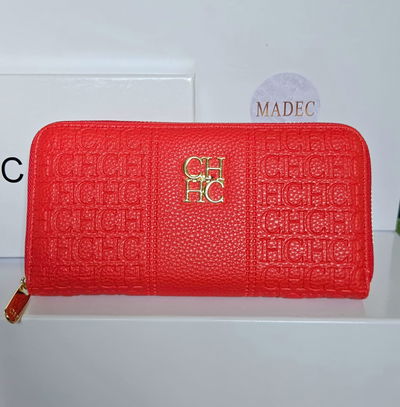 Billetera Carolina Herrera Roja 