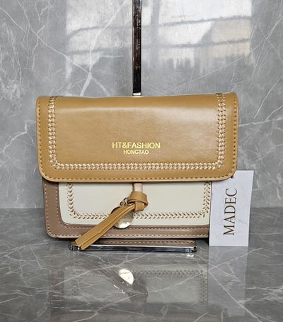 Cartera Tao Beige