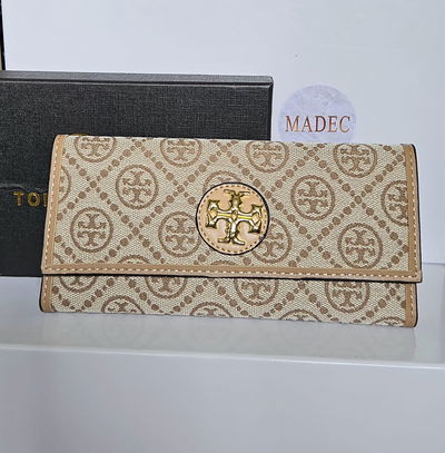 Billetera Tory Burch Beige