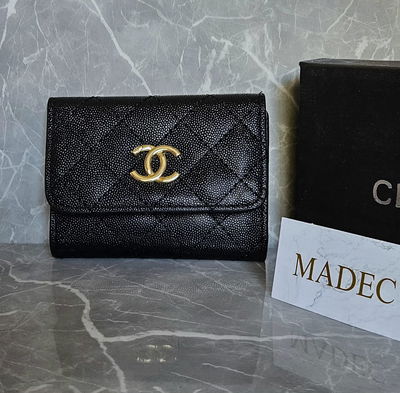 Billetera Chanel Negra Chica