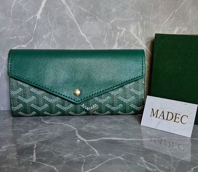Billetera Goyard Verde
