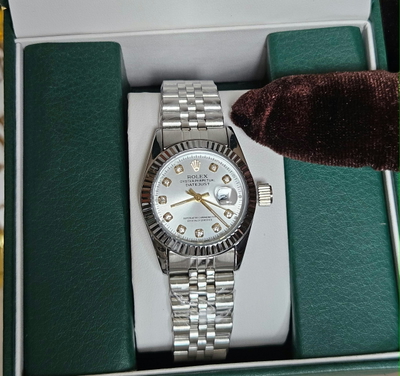 Reloj Rolex Dama Plata