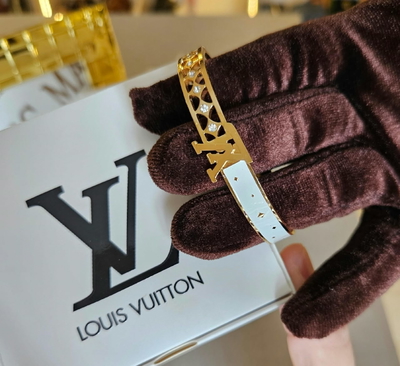 Pulsera Rigida Acero Louis Vuitton