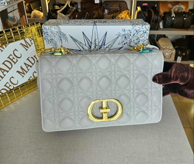 Cartera/Bandolera Dior Gris