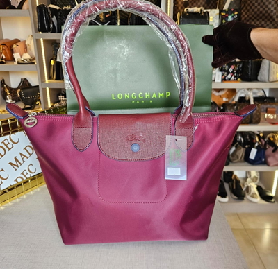 Cartera Longchamp Bordo Talle M