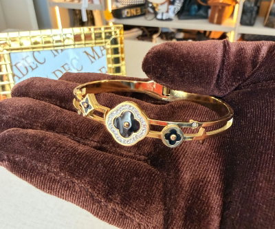Pulsera Louis Vuitton Acero con Stras