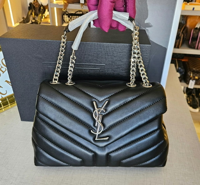 Cartera Yves Saint Laurent Herrajes Plata