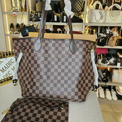 Cartera Louis Vuitton Neverfull Interior Rojo