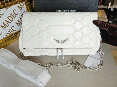 Cartera Zadig&Voltaire Blanca Panal 
