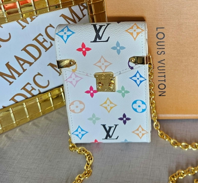 Porta Celular Blanco Multicolor  Louis Vuitton