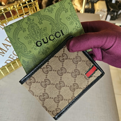 Billeteras  Caballero Gucci Marrón