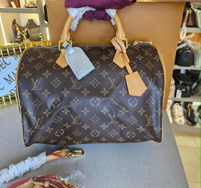 Baul Louis Vuitton Monograma Marrón 