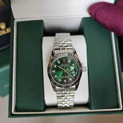 Reloj Rolex Dama Plateado
