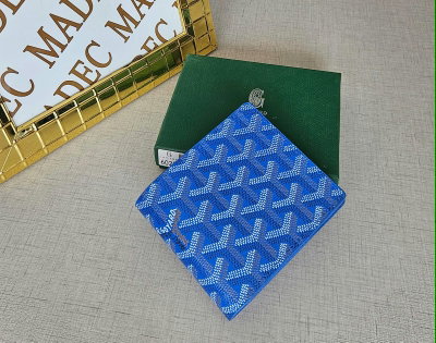 Billetera Goyard Azul 