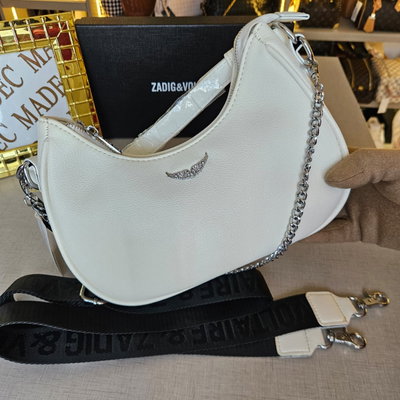  Cartera Zadig & Voltaire Blanca Gota