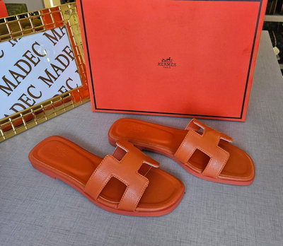 Sandalias Hermes Naranja N°36