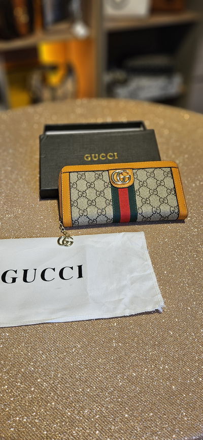 Billetera Gucci Naranja 