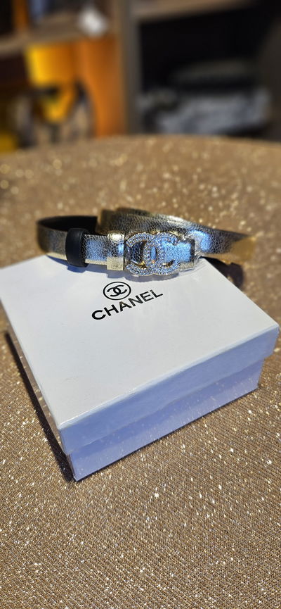 Cinturon Chanel Dorado