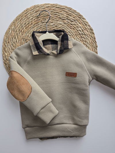 SWETER PARCHE