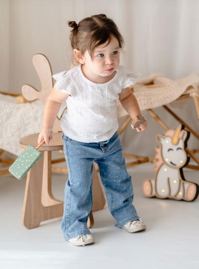 JEANS BRILLOS
