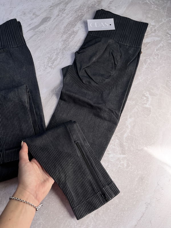 CALZA PRELAVADA BLACK (cierre)