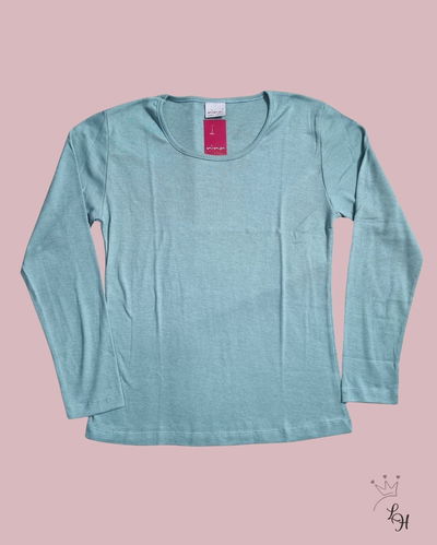 CAMISETA ALGODÓN CUELLO REDONDO